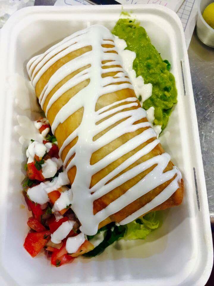 Order Chimichanga food online from El paso mexican grill store, Brooklyn on bringmethat.com