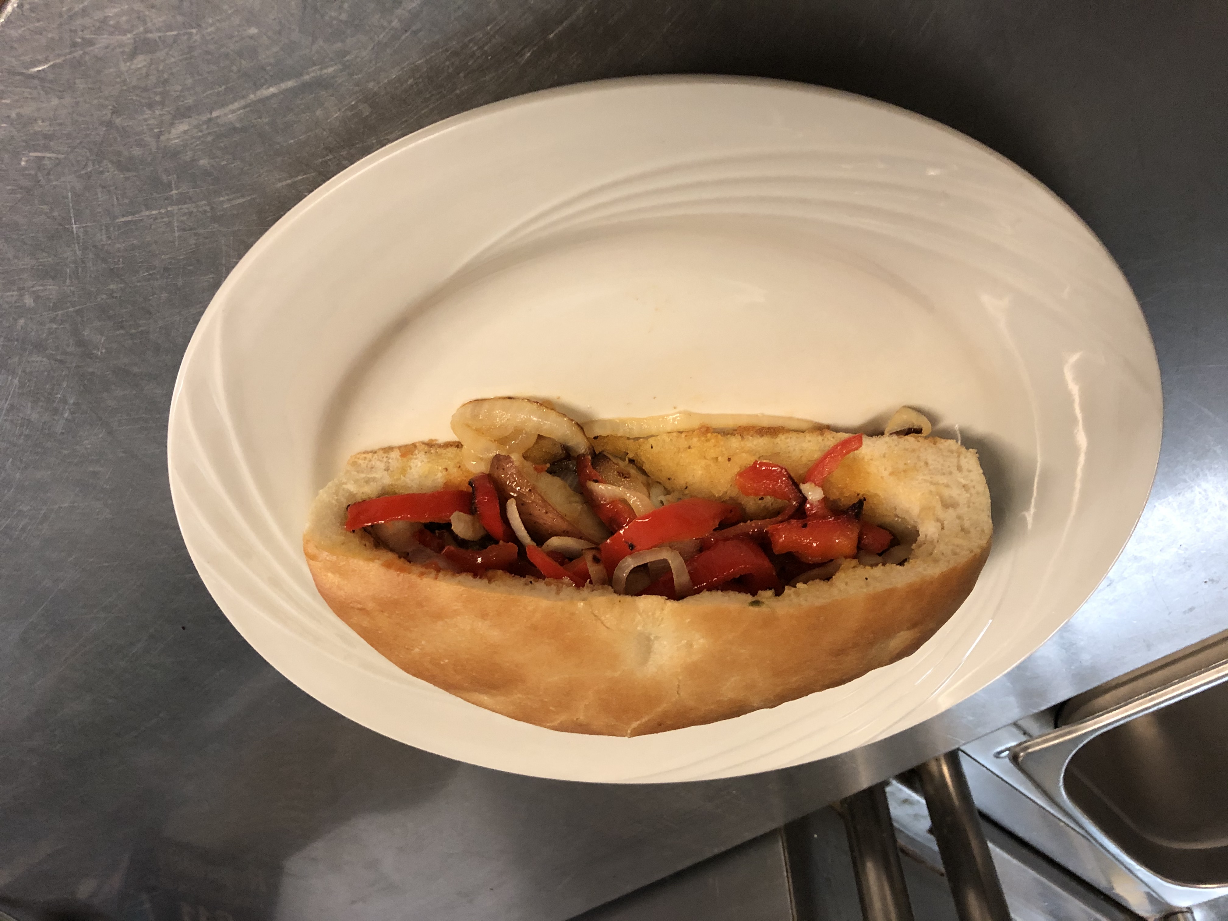 Order 10” Italian Hotdog Special food online from Padrino's Bistro store, Trenton on bringmethat.com