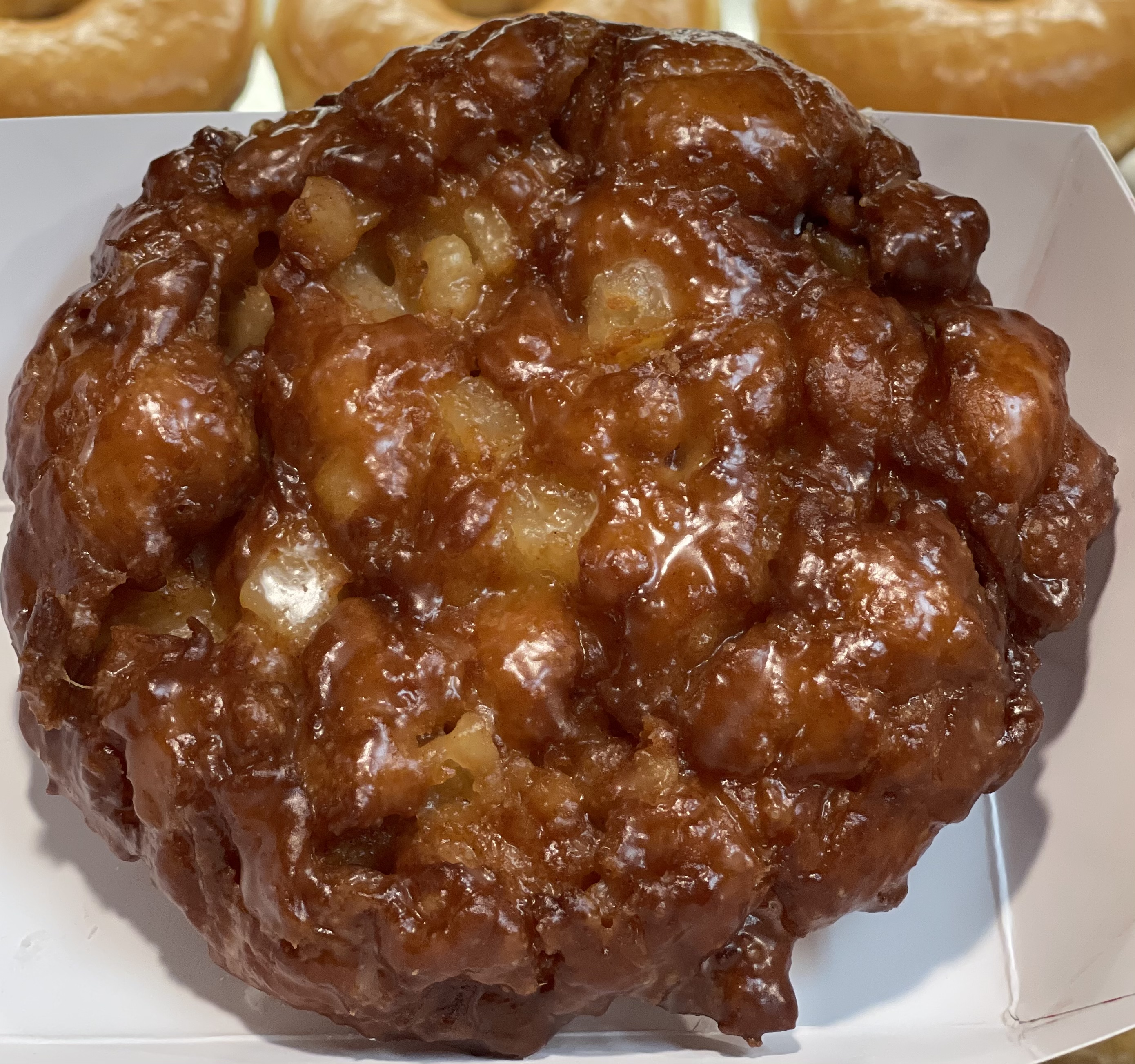 Order Apple Fritter Donut  food online from Glaze Donuts store, Ceres on bringmethat.com