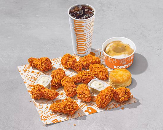 Order NEW 12Pc Ghost Pepper Wings Combo food online from Popeyes store, Oswego on bringmethat.com