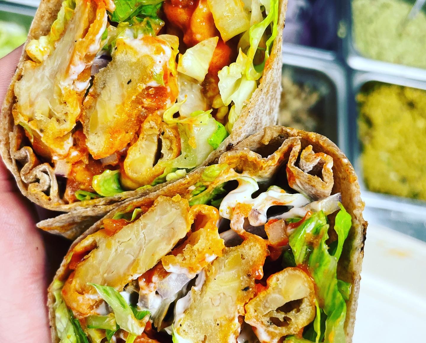 Order Buffalo Soldier Wrap food online from Planted Plate store, Princeton on bringmethat.com