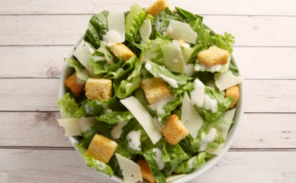 Order Classic Caesar Salad food online from Villa Pizza store, Milpitas on bringmethat.com