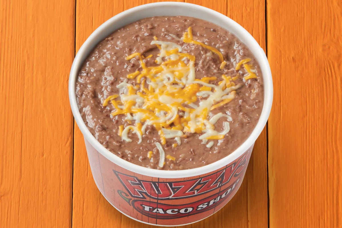 Order Refried Beans food online from Fuzzy Taco Shop store, Toledo on bringmethat.com