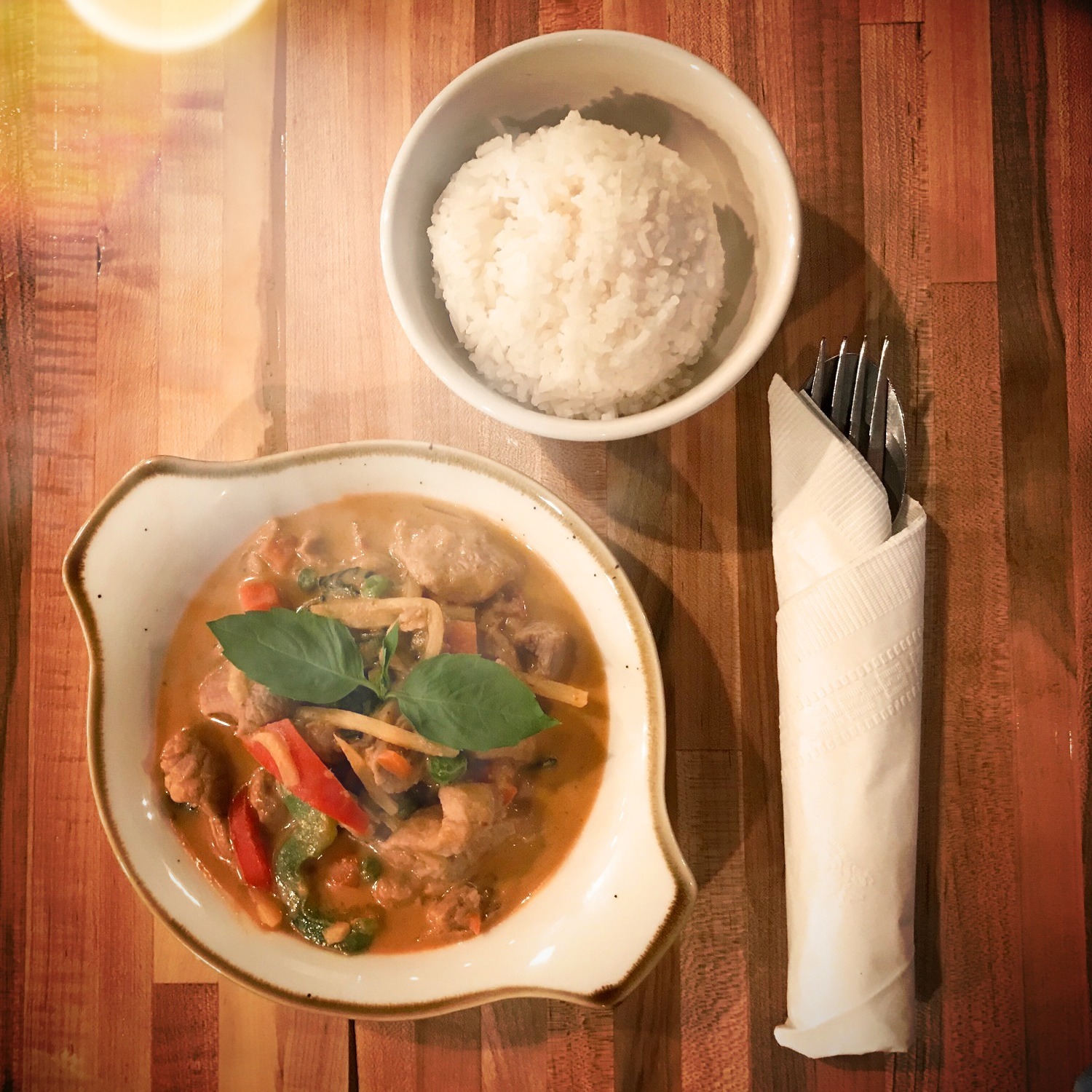 Order  Red Curry  food online from Bangkok Cafe store, Fredericksburg on bringmethat.com