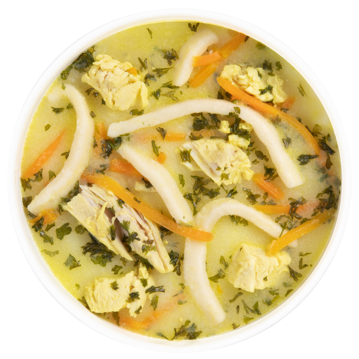 Order Chicken Noodle Soup Cup food online from Hello Bistro store, Fairlawn on bringmethat.com