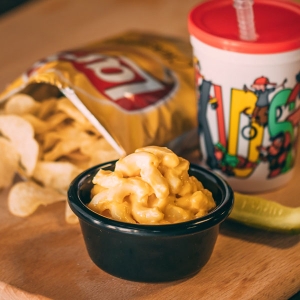 Order Kid's Mac N Cheese food online from Billy Sims Bbq store, Oklahoma City on bringmethat.com