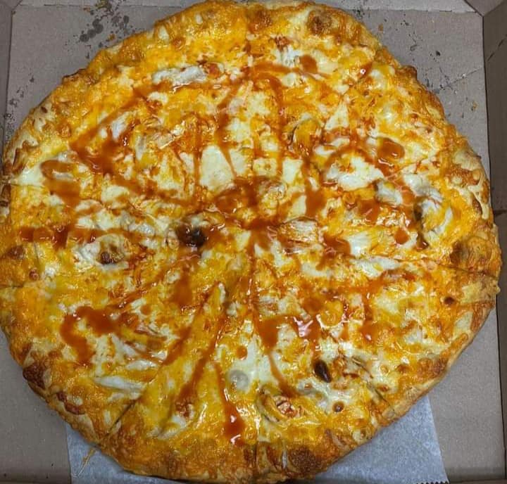 Order Buffalo Chicken Pizza food online from Pitzaburgh store, Jeannette on bringmethat.com