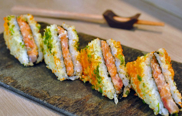Order Sushi Sandwiches food online from Samurai Japanese Steak House store, Huntington on bringmethat.com