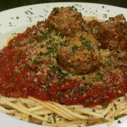 Order Spaghetti With Marinara food online from Garibaldi Pizza store, Memphis on bringmethat.com
