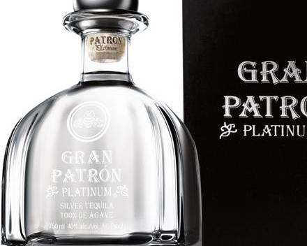 Order Patron Gran Platinum Tequila 750ML food online from Newport Wine & Spirits store, Newport Beach on bringmethat.com
