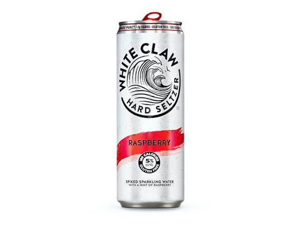 Order White Claw Raspberry Hard Seltzer - 6x 12oz Cans food online from Cardinal Wine & Spirits store, Gurnee on bringmethat.com