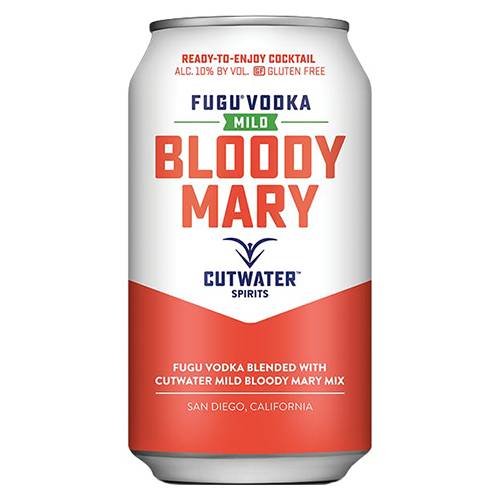 Order Cutwater Mild Bloody Mary - 12 oz Can/Single food online from Bottle Shop & Spirits store, Los Alamitos on bringmethat.com