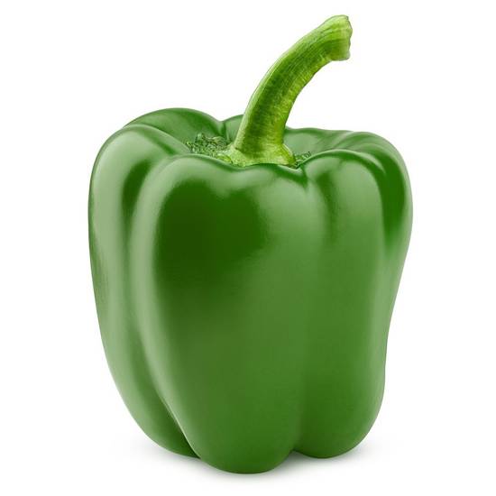 Order Green Bell Pepper (1 bell pepper) food online from Albertsons store, Saint George on bringmethat.com