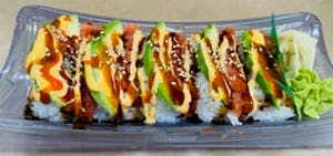 Order Sunset Hawaiian Roll food online from Cuisine Thai & Sushi store, Minneapolis on bringmethat.com