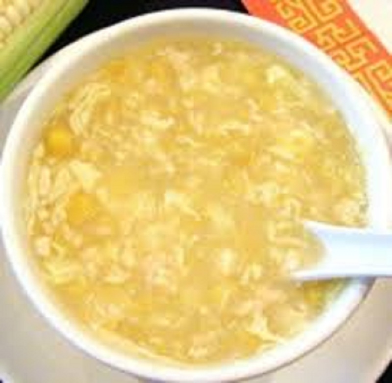 Order 5. Chicken Corn Soup food online from High Thai store, Brooklyn on bringmethat.com