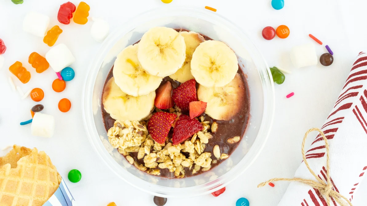 Order Acai Bowl Combo food online from Frapys store, Mission Viejo on bringmethat.com