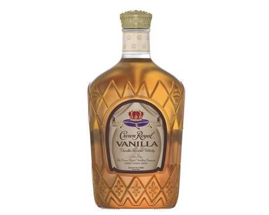 Order Crown Royal Vanilla, 1.75L whiskey (35.0% ABV) food online from Cold Spring Liquor store, Liberty Hill on bringmethat.com