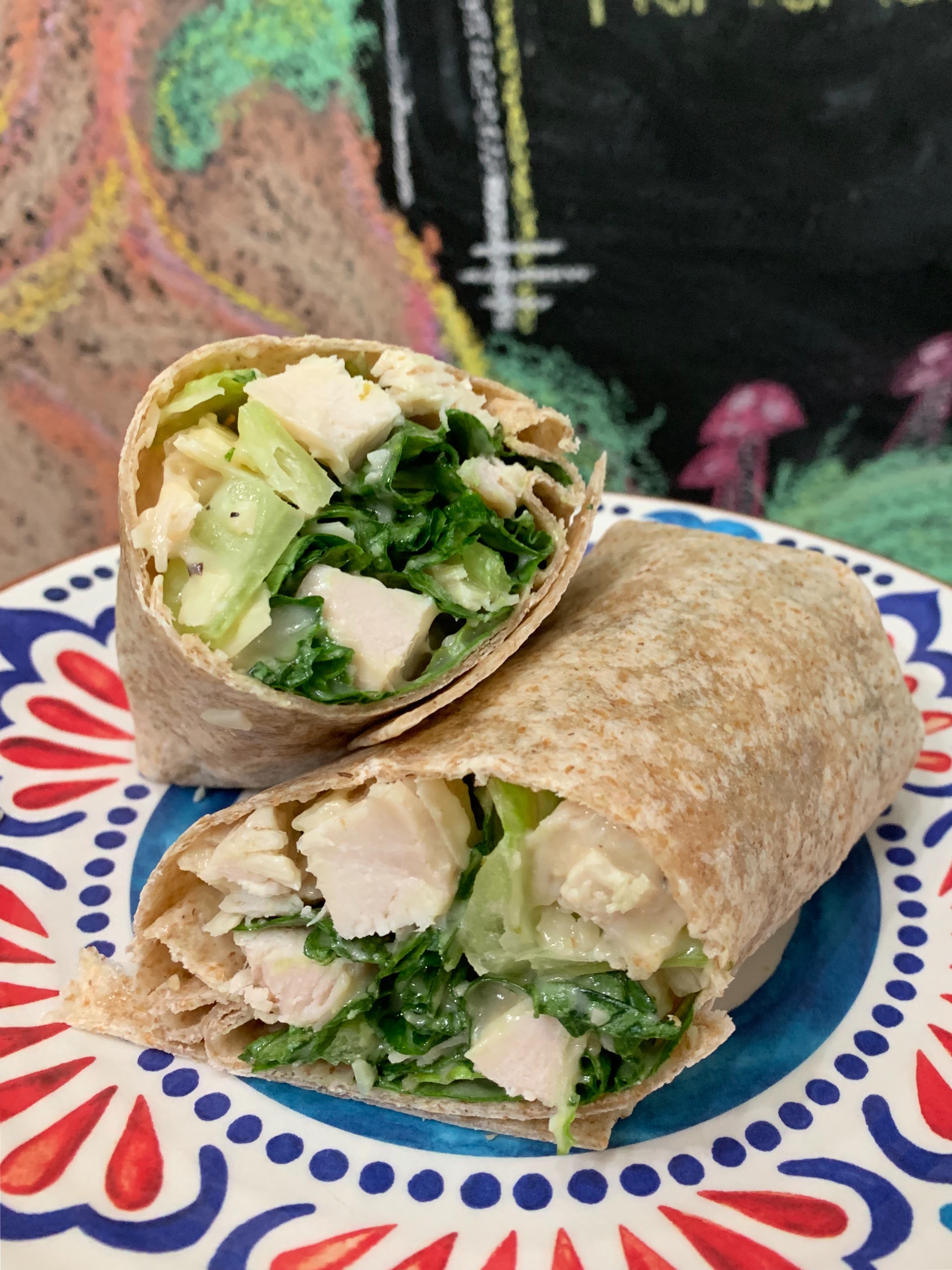 Order 3. Chicken Caesar Wrap food online from Tossed store, Corning on bringmethat.com