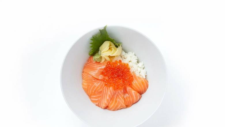 Order Scottish Salmon and Ikura Bowl food online from Gozen Shun store, Pasadena on bringmethat.com