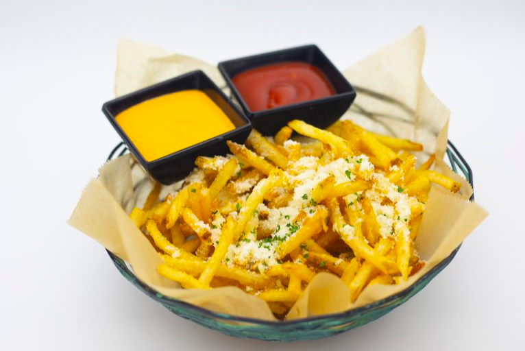 Order Parmesan Fries food online from Sup Noodle Bar store, Buena Park on bringmethat.com