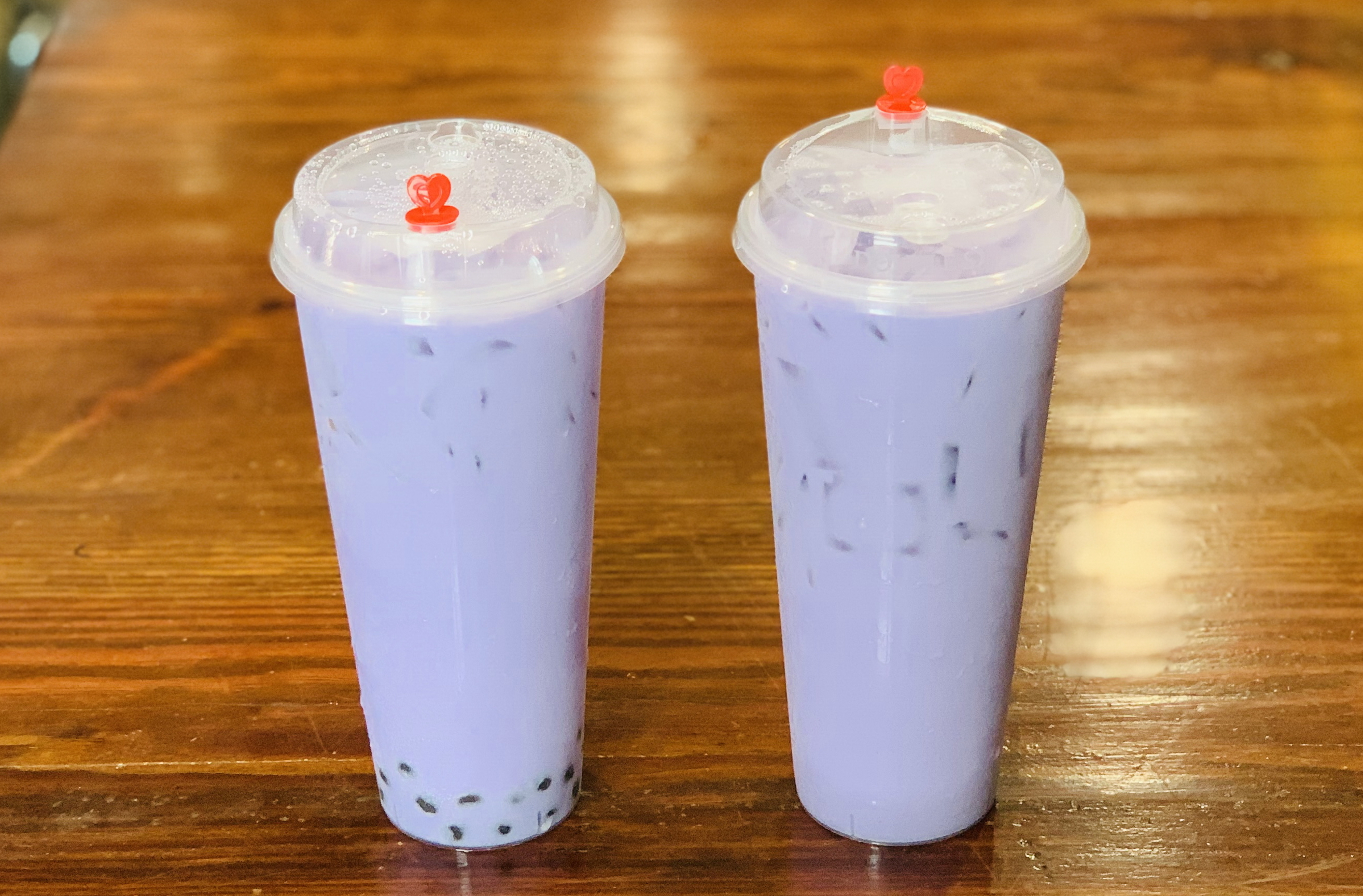 Order Taro Milk Tea food online from Spicy Girl store, Houston on bringmethat.com