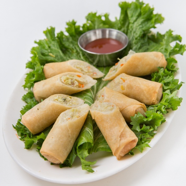 Order A1. Crispy Thai Spring Roll food online from Dokbua Thai Kitchen store, Brookline on bringmethat.com