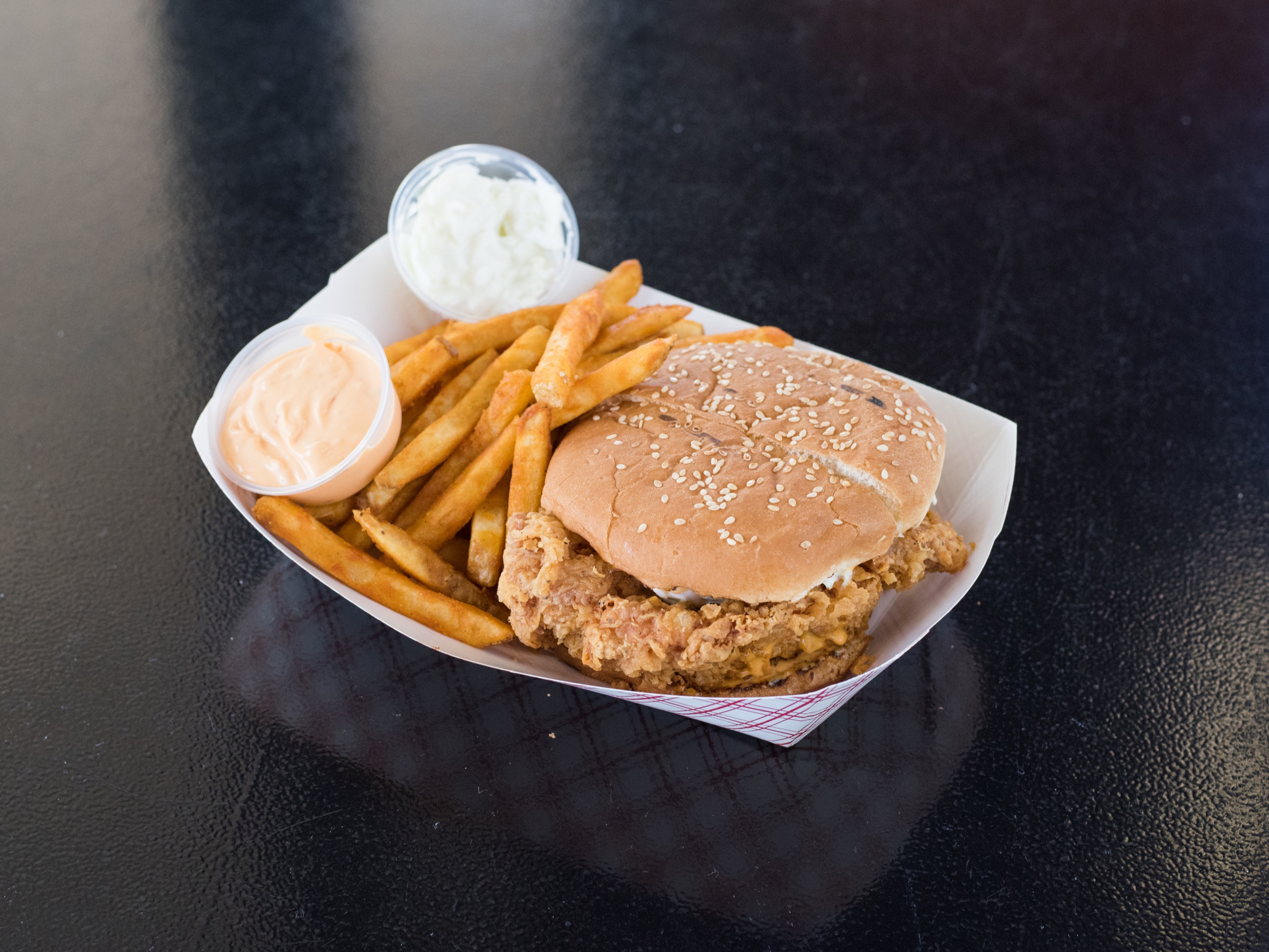 Order Zinger Burger ( Fried Chicken) food online from Mr. Bitez Mg store, Morton Grove on bringmethat.com