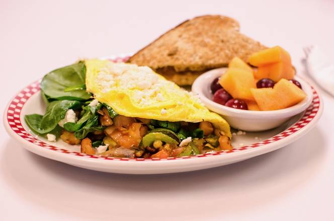 Order HEART HEALTHY OMELET food online from Ze's Diner store, Woodbury on bringmethat.com
