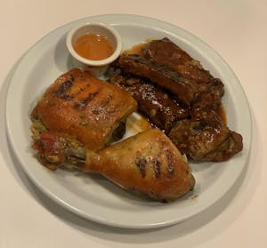 Order BBQ Chicken & Pork Ribs food online from Chillin Thai Cuisine store, El Monte on bringmethat.com