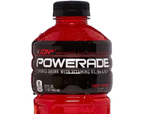 Order Powerade Fruit Punch 28 oz food online from Raley'S store, South Lake Tahoe on bringmethat.com