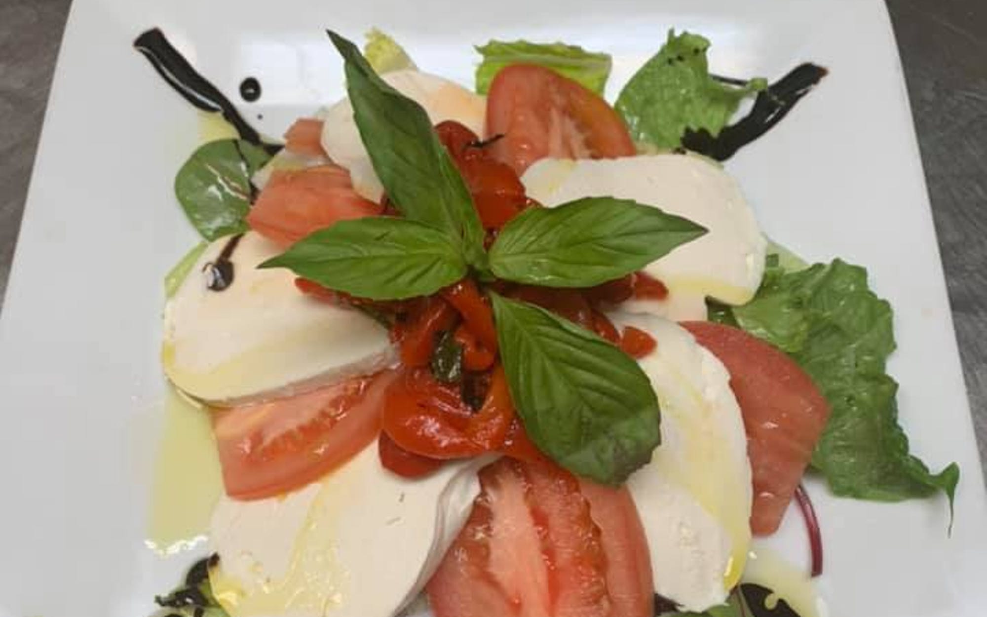 Order Caprese Salad food online from La Gondola Restaurant & Pizzeria store, Lakehurst on bringmethat.com