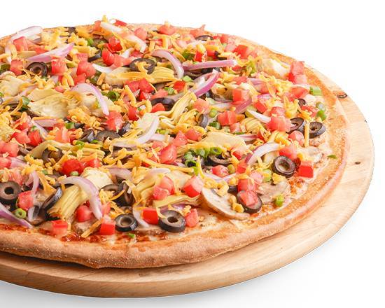 Order 12" Artichoke Fiesta food online from Pizza Guys store, Sacramento on bringmethat.com