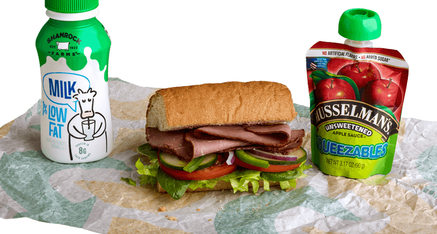 Order Roast Beef Kid's Meal food online from Subway store, Oakland on bringmethat.com