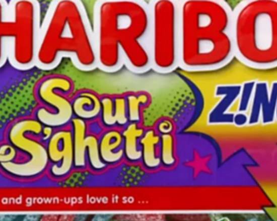 Order Haribo Sour S'ghetti 5 oz food online from Rebel store, Magna on bringmethat.com