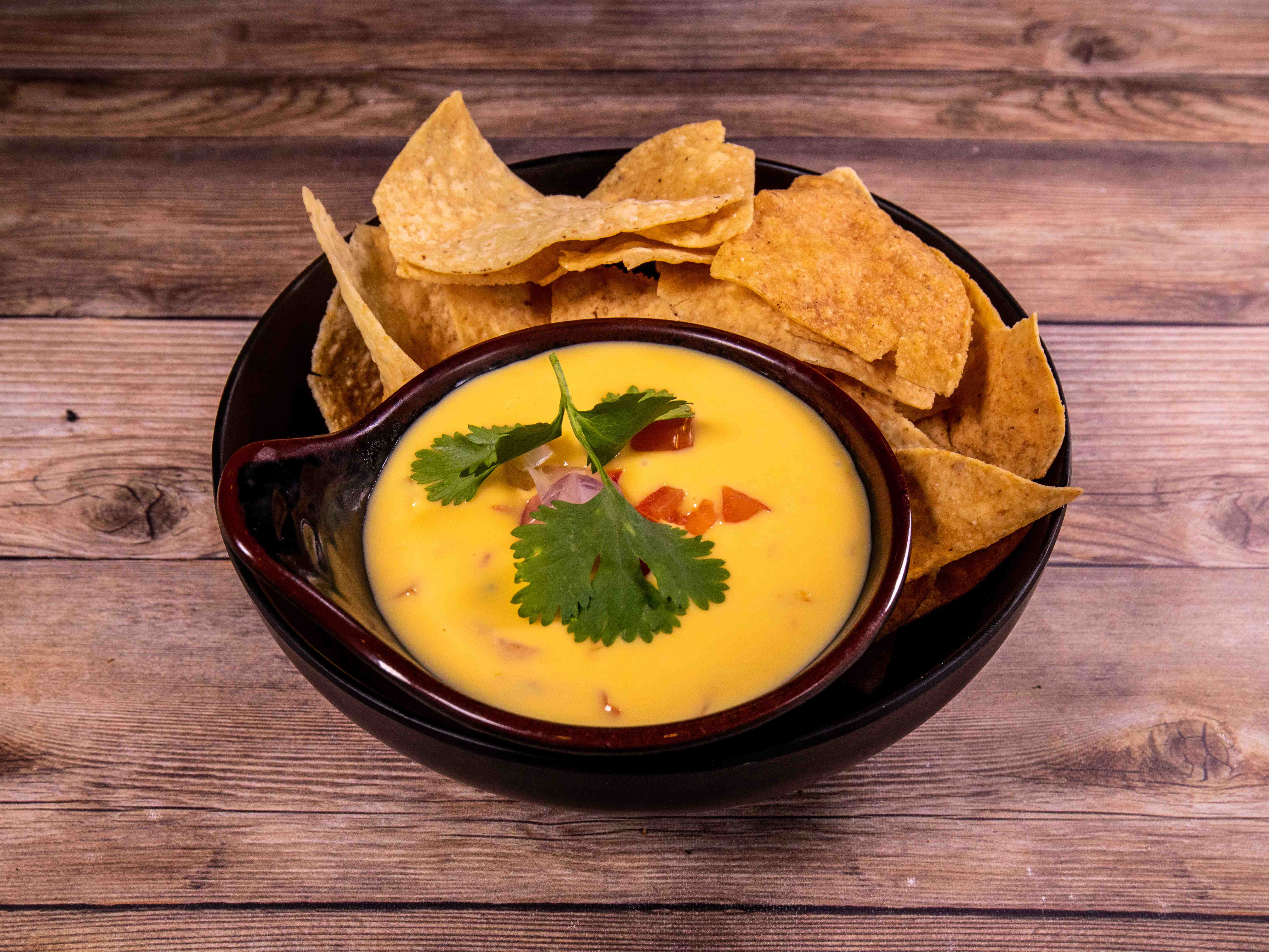 Order Chips and Queso 68' food online from Luchi & Joey's store, Houston on bringmethat.com