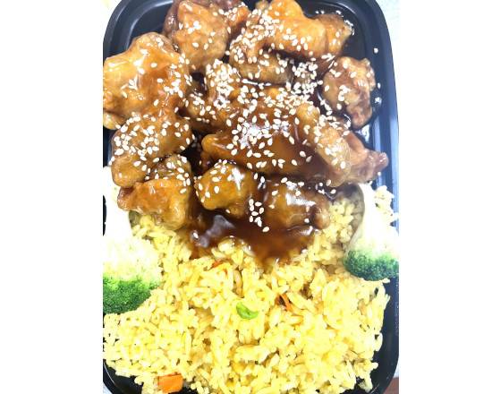 Order Sesame Chicken food online from Super China Buffet store, Indianapolis on bringmethat.com