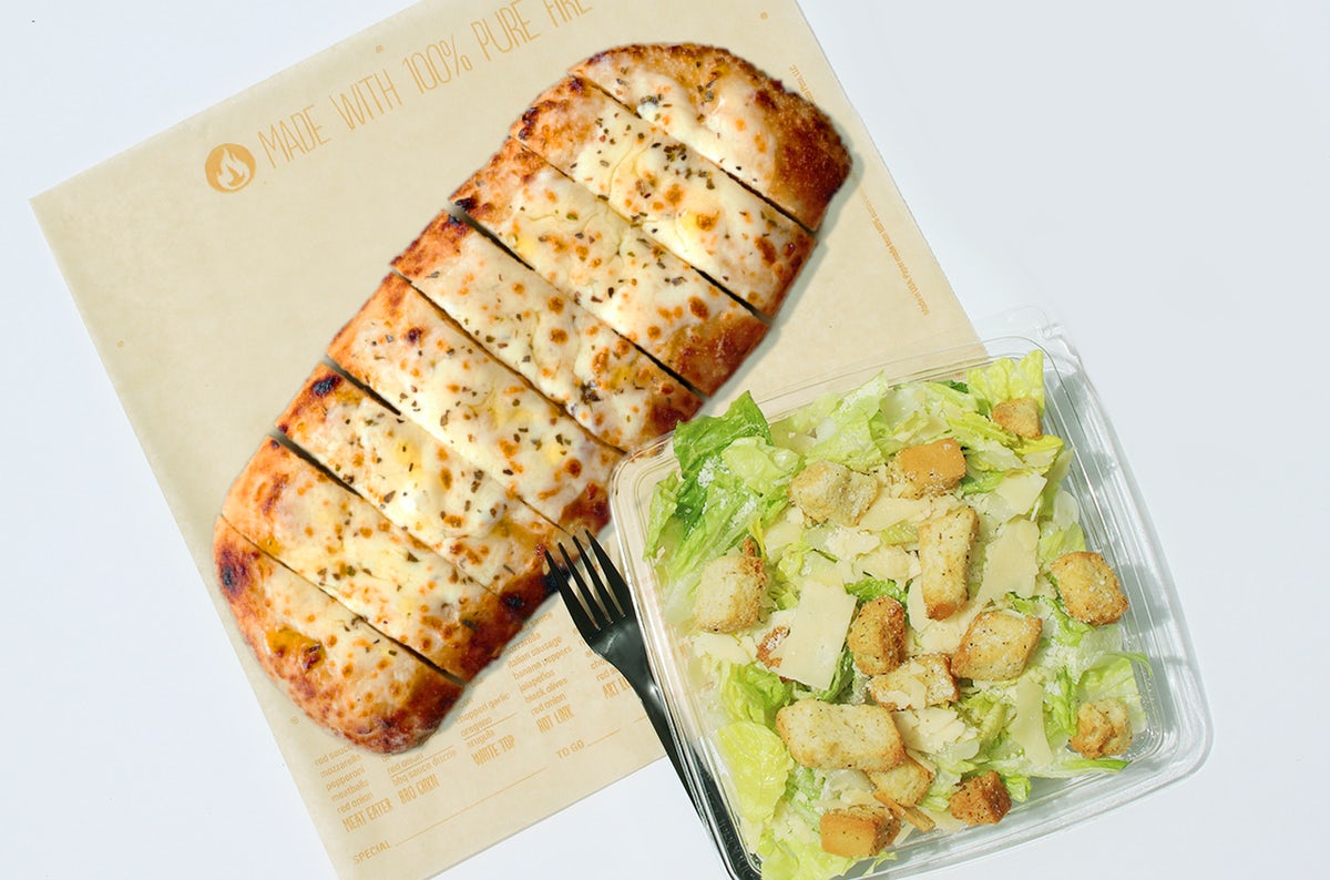 Order Cheesy Bread + choice of side food online from Blaze Pizza store, San Francisco on bringmethat.com