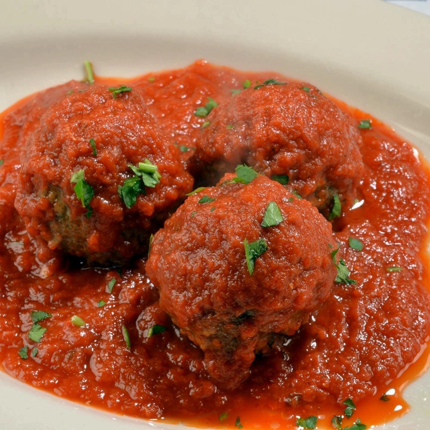 Order Homemade Meatballs - 3 Pieces food online from Pizza Mia store, Highland on bringmethat.com