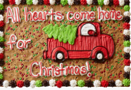 Order Christmas Tree Truck Cake - HW2838P food online from Cookie Co store, Longview on bringmethat.com