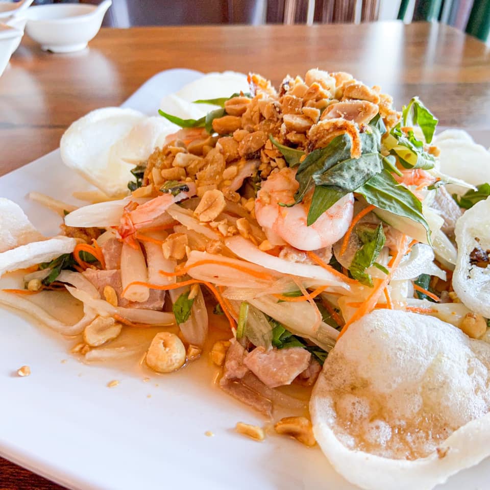 Order 98. Goi Ngo Sen Tom Thit food online from Koy Restaurant store, Glen Mills on bringmethat.com
