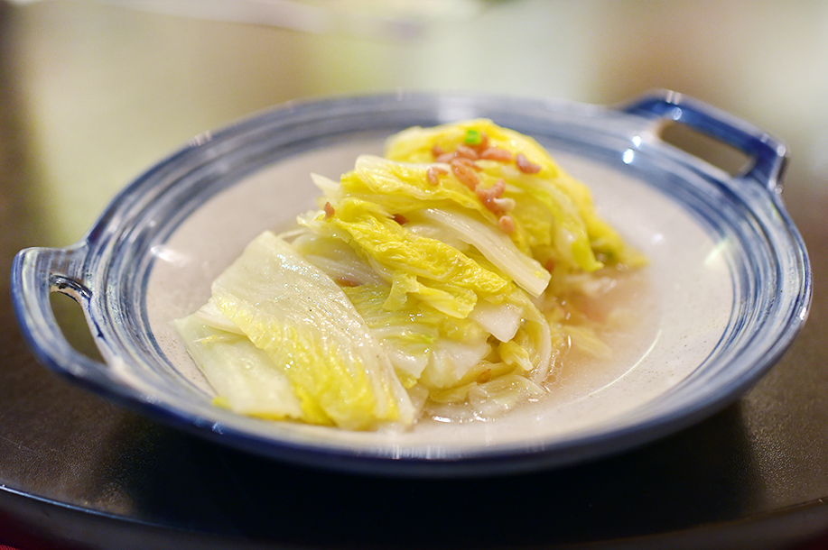 Order Napa Cabbage with Garlic 蒜蓉蒸紹菜 food online from Chili House store, San Francisco on bringmethat.com