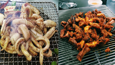 Order 꼼장어 구이/양념 꼼장어 구이 Grilled Hagfish food online from Duri Pocha store, Ridgefield on bringmethat.com