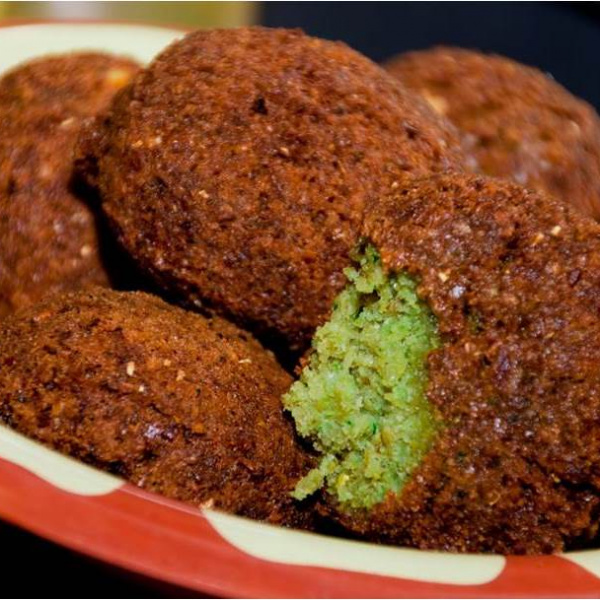 Order 5 Piece Falafel food online from Petra Middle Eastern Cuisine store, Livermore on bringmethat.com