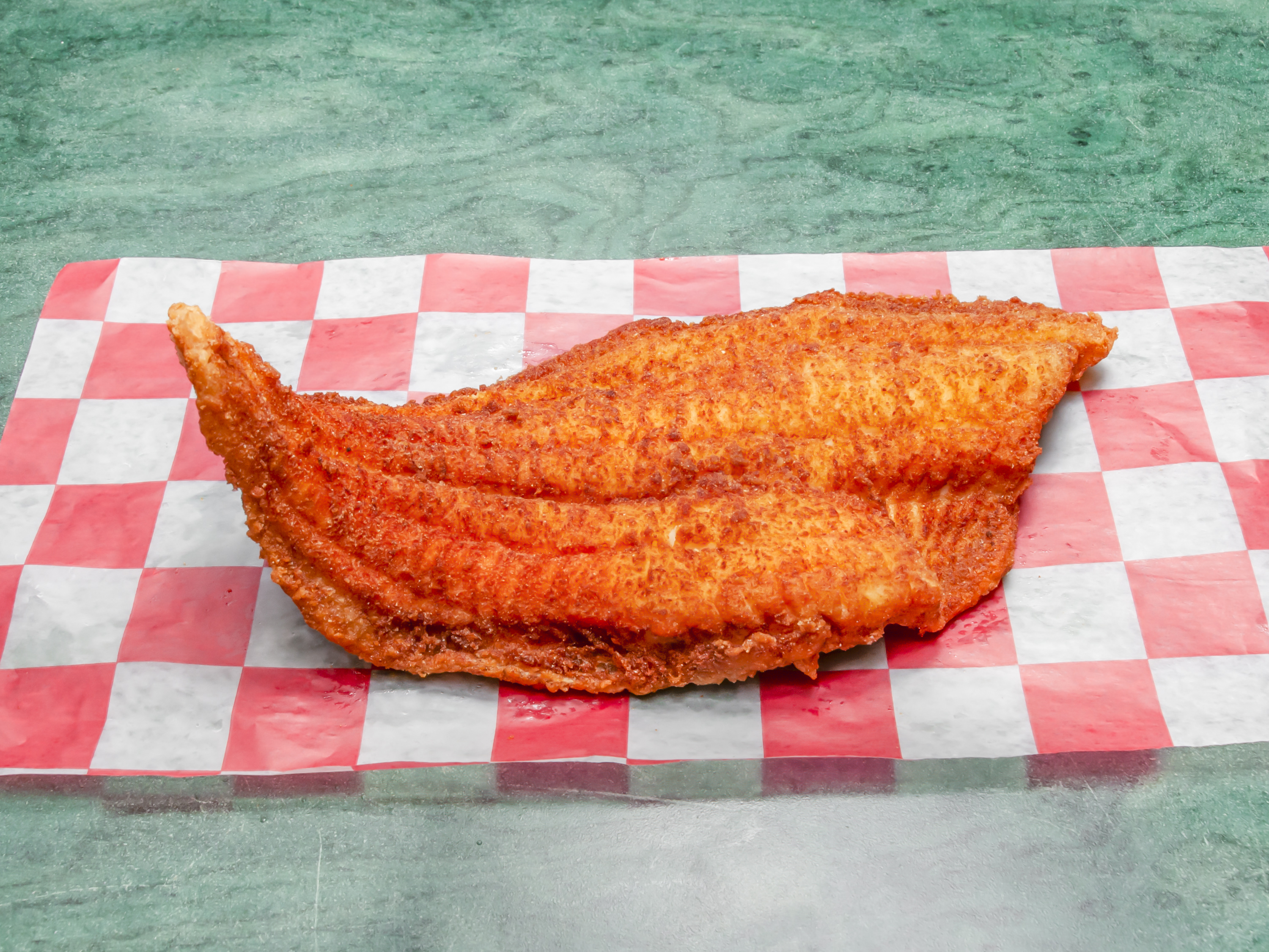 Order Fried Catfish Plate food online from J-Top's BBQ Shop store, Clayton on bringmethat.com