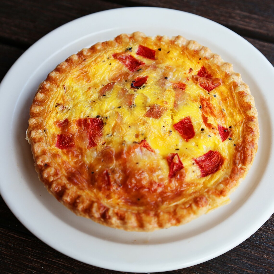 Order Quiche of the day food online from Whistling Kettle Ballston Spa store, Ballston Spa on bringmethat.com