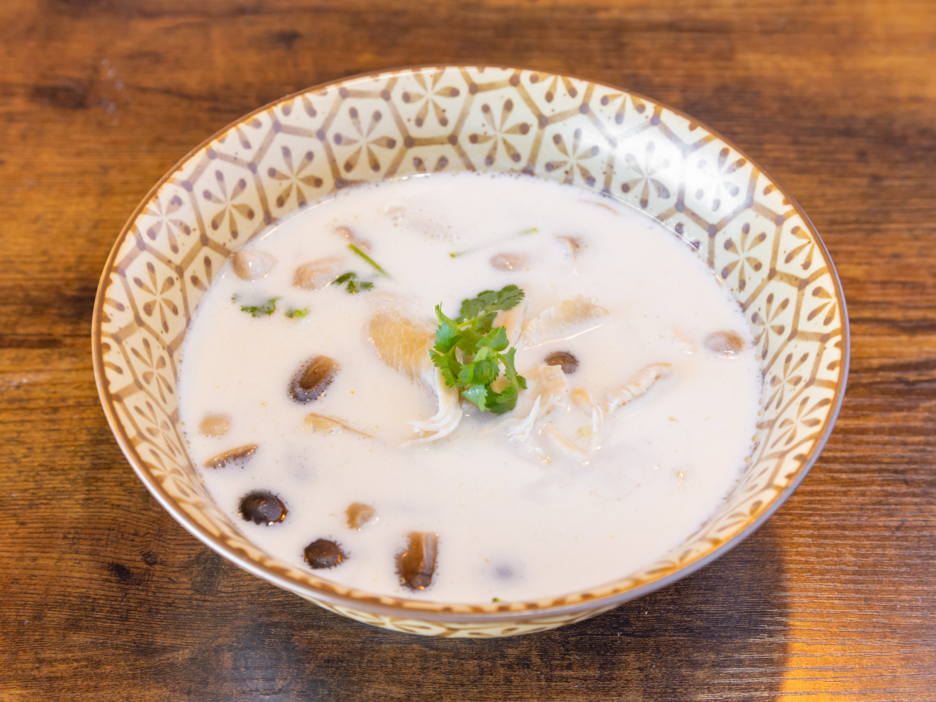 Order Tom Kha Ga Soup food online from Thai Cookery store, Hawthorne on bringmethat.com