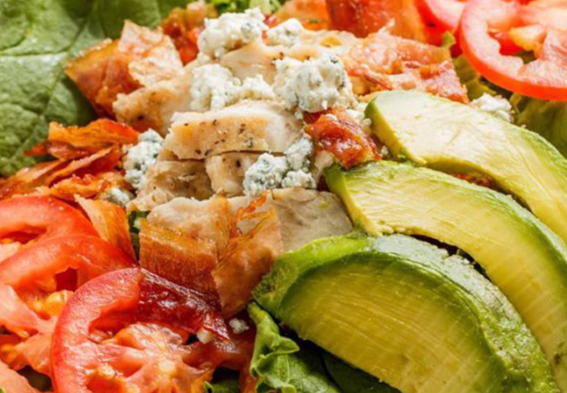 Order Brown Derby Cobb Salad food online from Roly Poly Rolled Sandwiches store, Lafayette on bringmethat.com