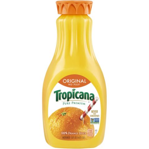 Order Tropicana Pulp Orange Juize 52oz food online from 7-Eleven store, Freeport on bringmethat.com