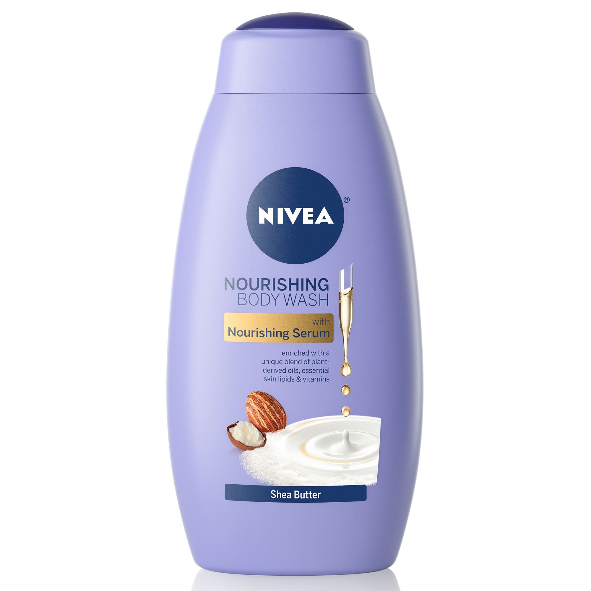 Order NIVEA Nourishing Shea Butter Care Body Wash with Nourishing Serum, 20 fl oz food online from Rite Aid store, MILLER PLACE on bringmethat.com