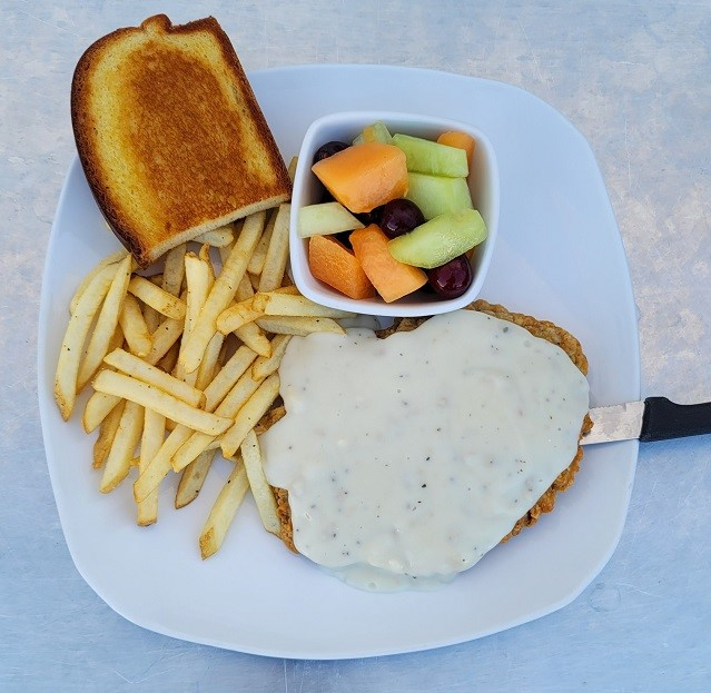 Order Country Fried Steak Lunch food online from Jimmy's Egg store, Omaha on bringmethat.com